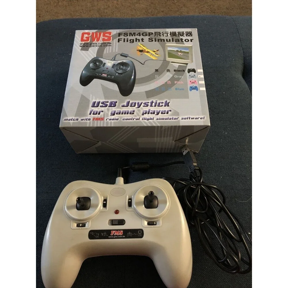 GWS FMS USB Flight Simulator Gray M2 ~ FSM4GPC2